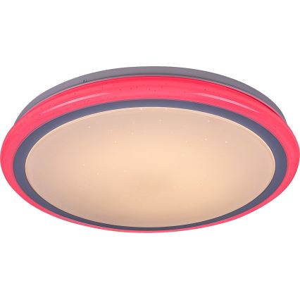 Rabalux - димируем таванен LED плафон с дистанционно управление, RGB, 32W/230V, Ø 40 см