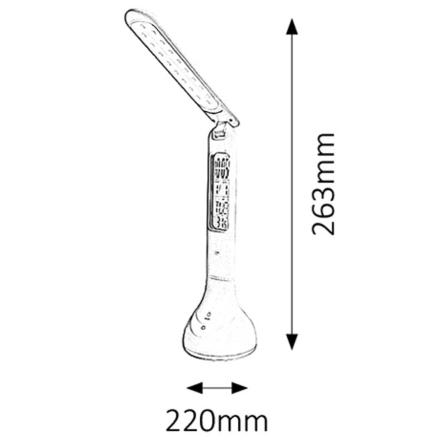 Rabalux - LED Настолна лампа LED/4W/USB