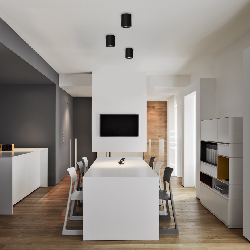 Rabalux - Спот 1xGU10/42W/230V черен