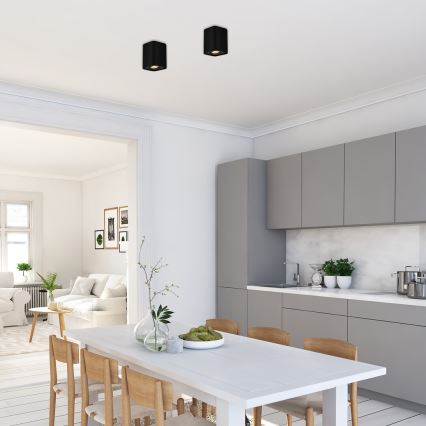 Rabalux - Спот 1xGU10/42W/230V черен