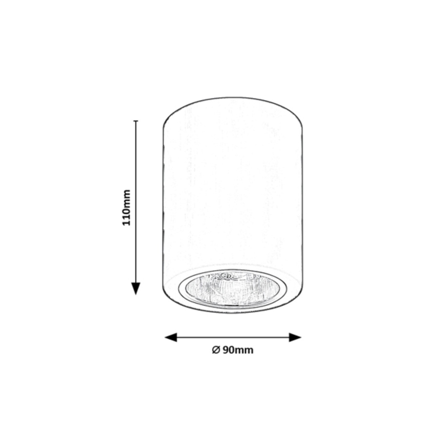 Rabalux - Спот осветително тяло 1xE27/25W/230V бяло