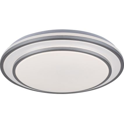 Rabalux - LED Димируема лампа LED/40W/230V 3000-6500K сребриста + дистанционно