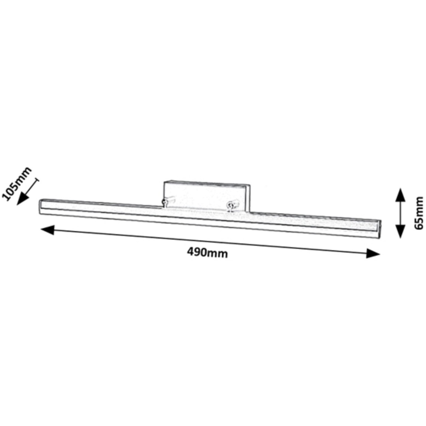 Rabalux - LED Лампа за огледало в баня LED/12W/230V 49 cм IP44
