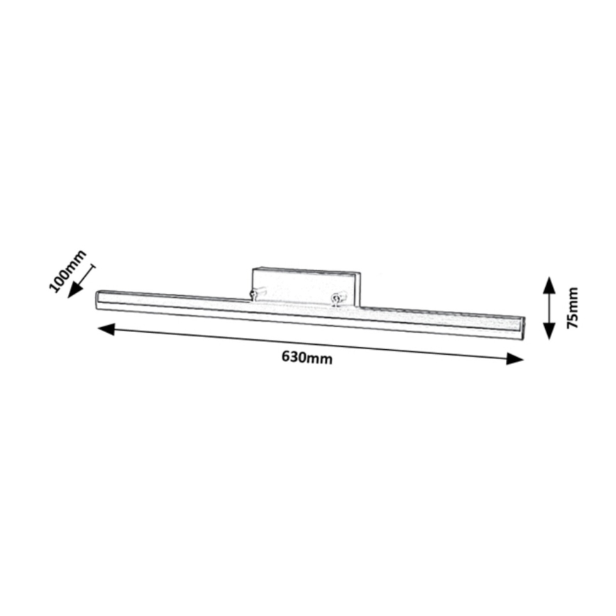 Rabalux - LED Лампа за огледало в баня LED/18W/230V 63 cм IP44