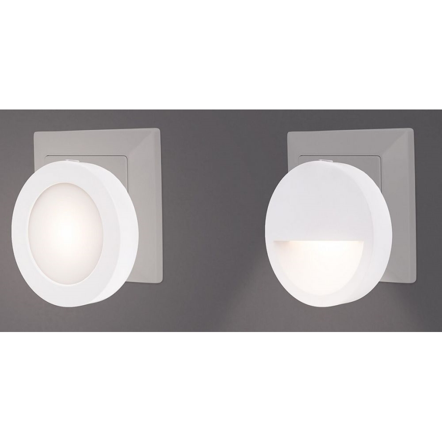 Rabalux - LED Нощна лампа със сензор LED/0,5W/230V 3000K Ø 65 мм