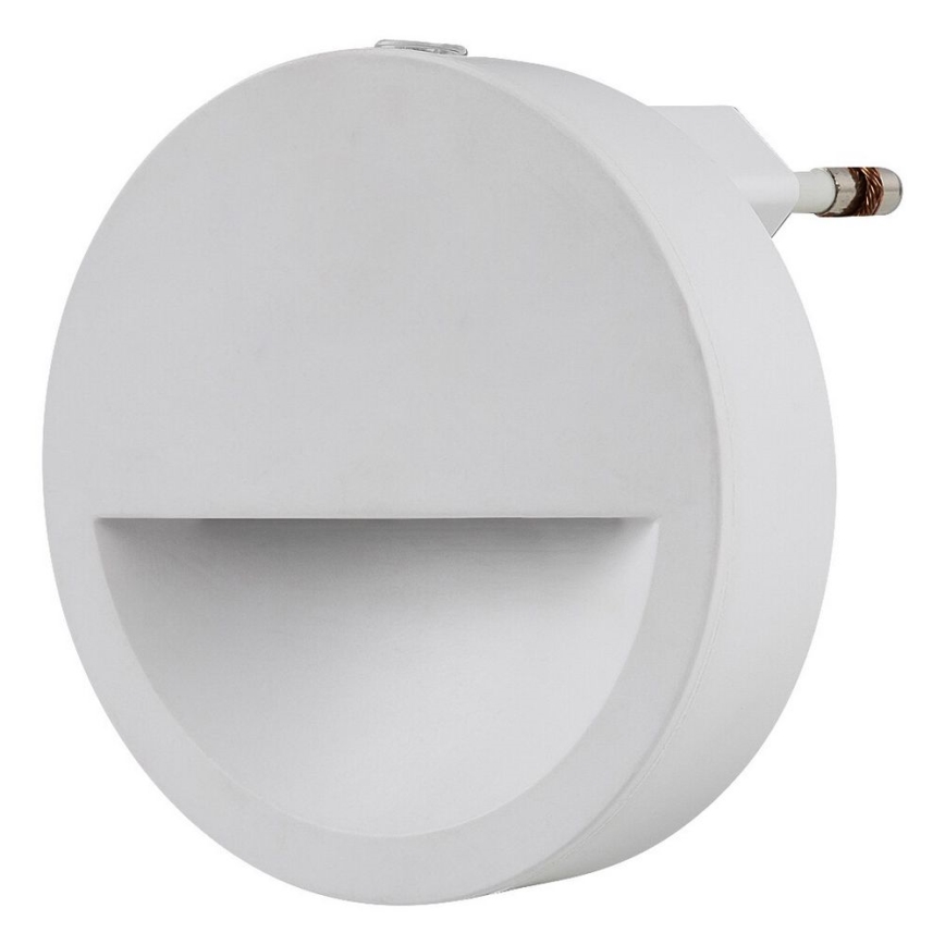 Rabalux - LED Нощна лампа със сензор за здрач LED/0,5W/230V 3000K Ø 65 мм