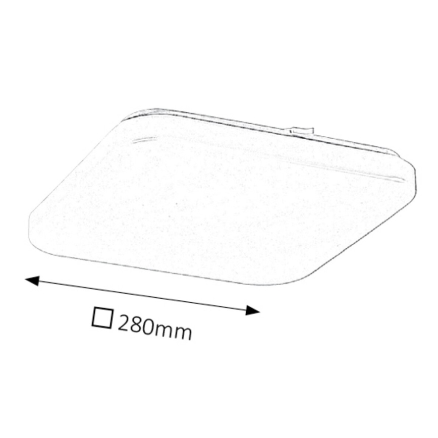 Rabalux - LED таванно осветително тяло LED/20W/230V 28x28 cm