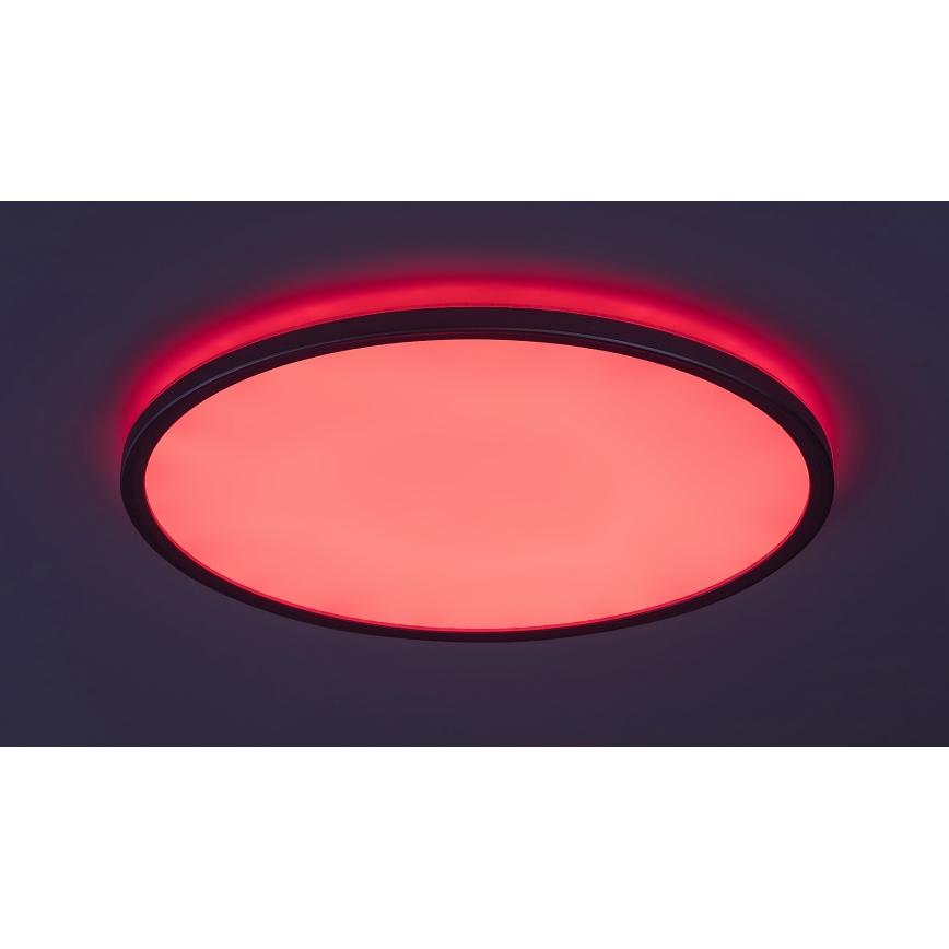 Rabalux - LED RGB Димируем плафон LED/22W/230V Wi-Fi Tuya + дистанционно управление