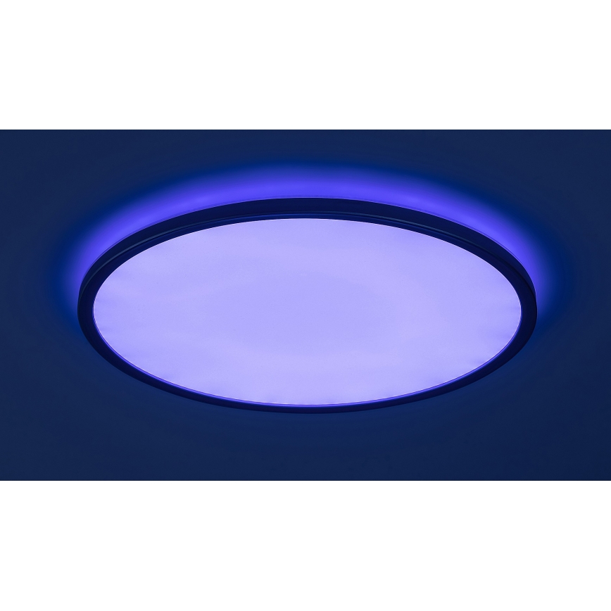Rabalux - LED RGB Димируем плафон LED/22W/230V Wi-Fi Tuya + дистанционно управление