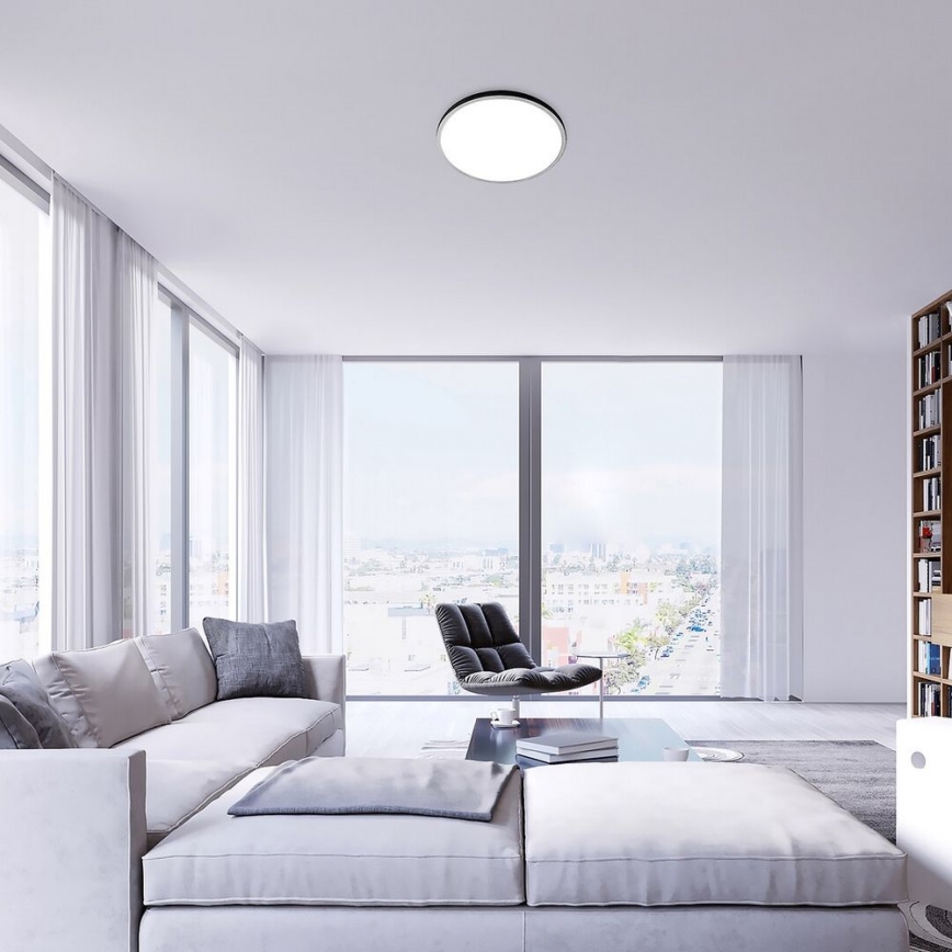Rabalux - LED RGB Димируем плафон LED/22W/230V Wi-Fi Tuya + дистанционно управление