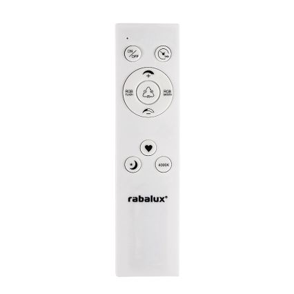 Rabalux - LED RGB Димируем плафон LED/22W/230V Wi-Fi Tuya + дистанционно управление