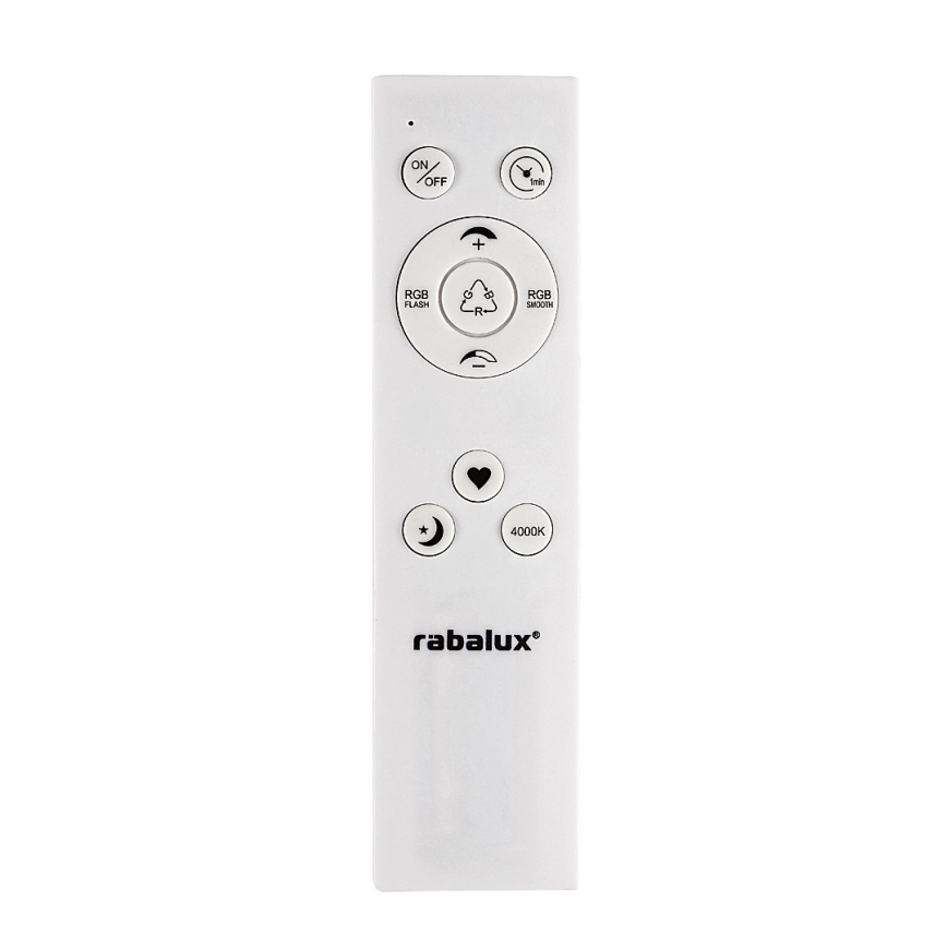Rabalux - LED RGB Димируем плафон LED/22W/230V Wi-Fi Tuya + дистанционно управление