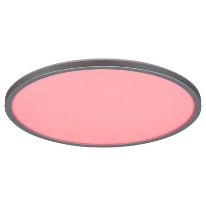 Rabalux - LED RGB Димируем плафон LED/22W/230V Wi-Fi Tuya + дистанционно управление