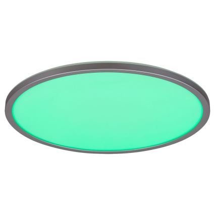 Rabalux - LED RGB Димируем плафон LED/22W/230V Wi-Fi Tuya + дистанционно управление