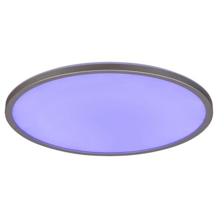 Rabalux - LED RGB Димируем плафон LED/22W/230V Wi-Fi Tuya + дистанционно управление