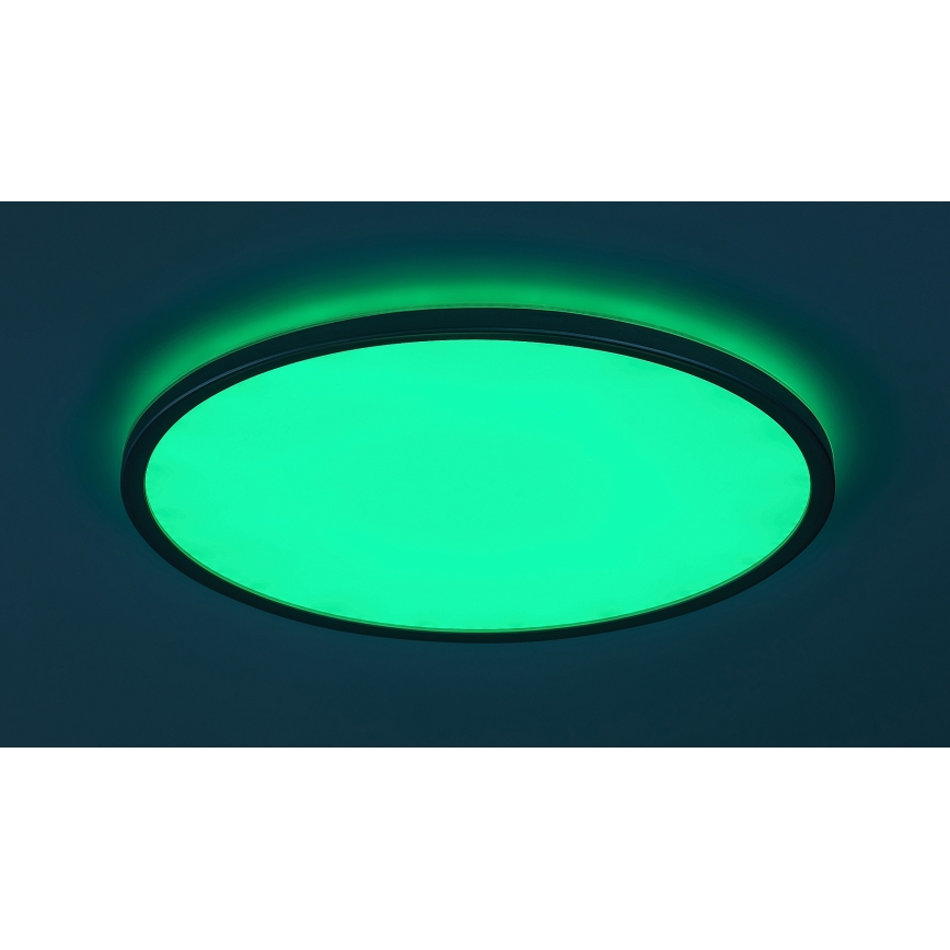 Rabalux - LED RGB таванно осветително тяло с регулиране на яркостта LED/22W/230V Wi-Fi Tuya + дистанционно управление, диаметър 41,5 см