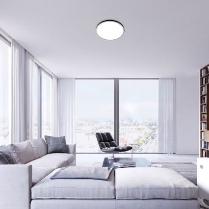 Rabalux - LED RGB таванно осветително тяло с регулиране на яркостта LED/22W/230V Wi-Fi Tuya + дистанционно управление, диаметър 41,5 см