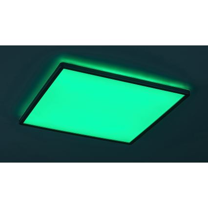 Rabalux - LED RGB Димируем плафон LED/22W/230V Wi-Fi Tuya + дистанционно управление