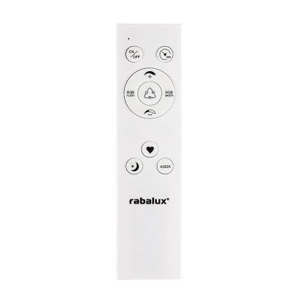 Rabalux - LED RGB Димируем плафон LED/22W/230V Wi-Fi Tuya + дистанционно управление