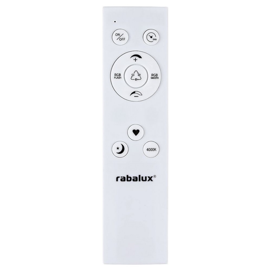 Rabalux - LED RGB Димируем плафон LED/22W/230V Wi-Fi Tuya + дистанционно управление