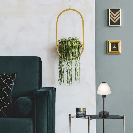 Rabalux - Димируема настолна лампа 1xE14/40W/230V черна