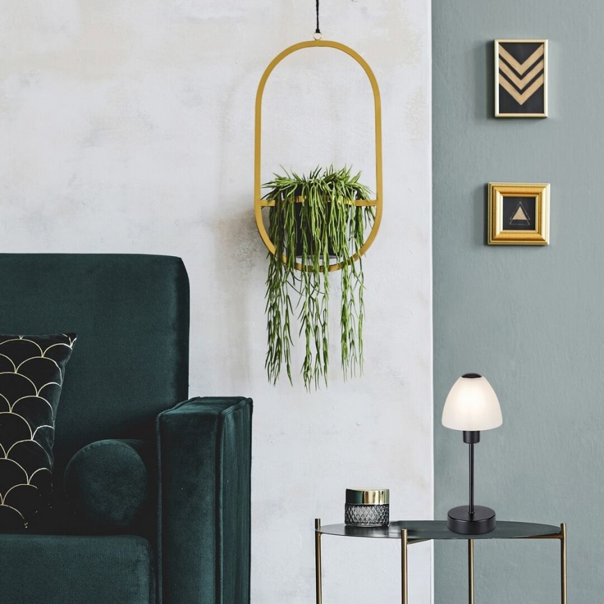 Rabalux - Димируема настолна лампа 1xE14/40W/230V черна