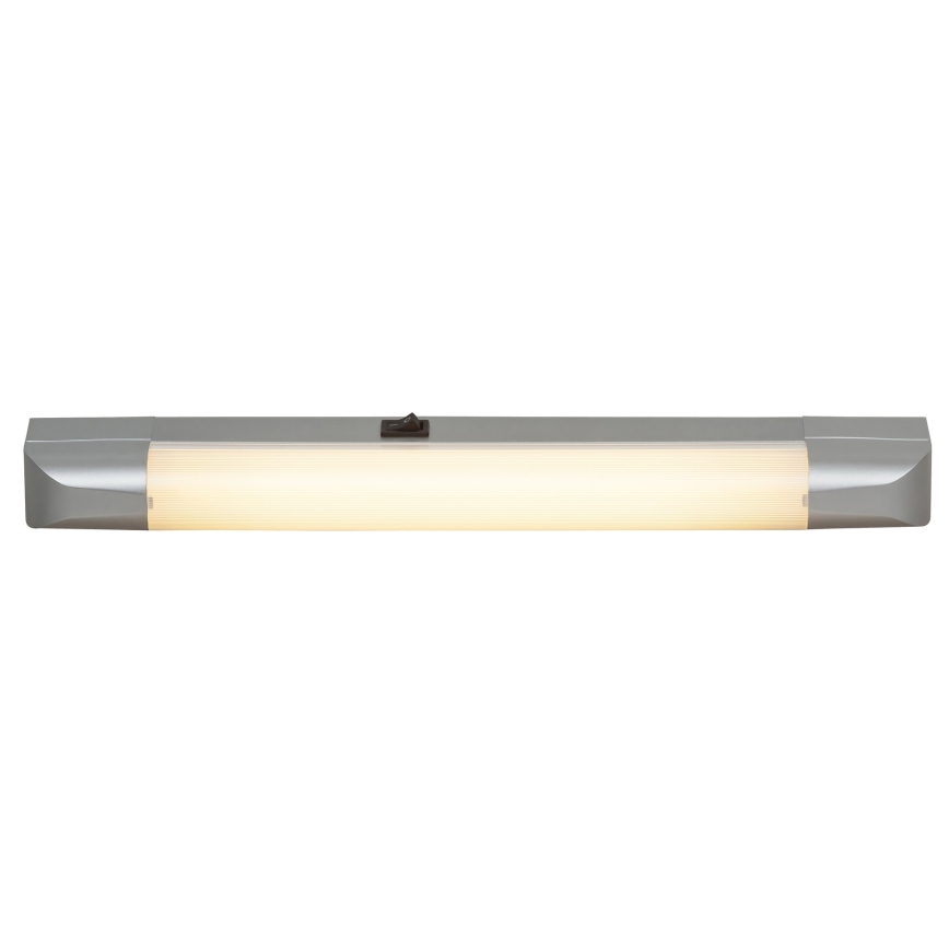 Rabalux - LED Лампа за под кухненски шкаф BAND LIGHT 1xG13/10W/230V 39,5 см сребрист