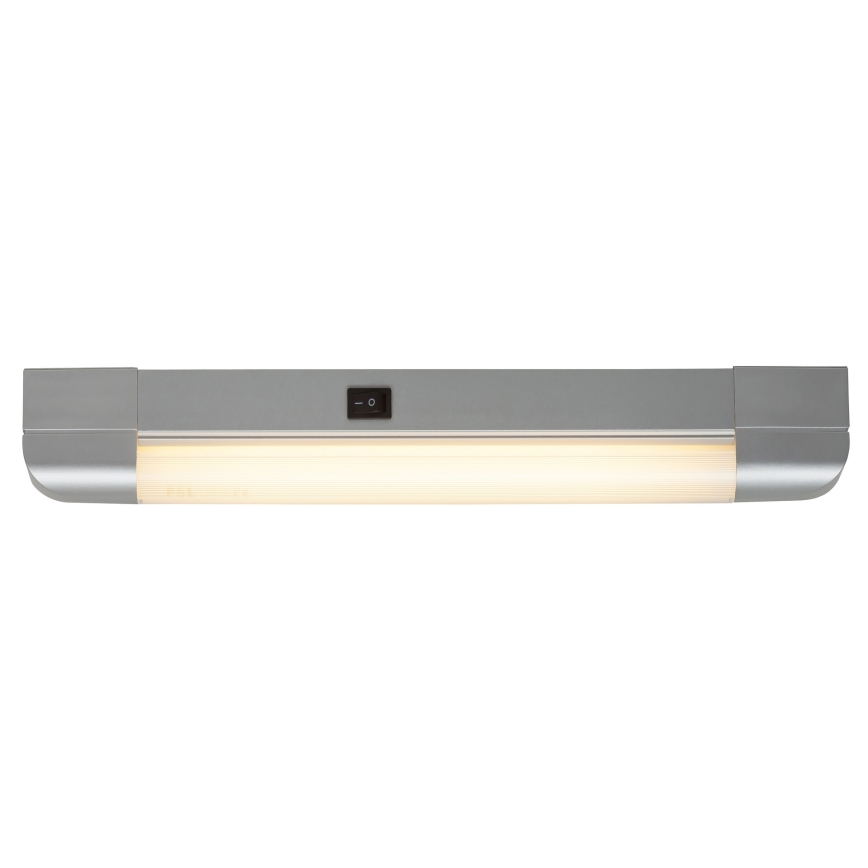 Rabalux - LED Лампа за под кухненски шкаф BAND LIGHT 1xG13/10W/230V 39,5 см сребрист