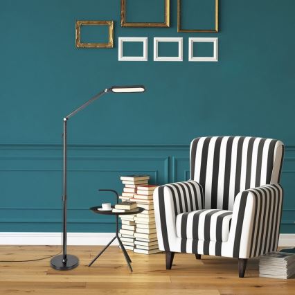 Rabalux - LED Димируем сензорен лампион LED/13W/230V 3000-6000K черен