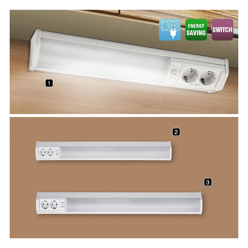 Rabalux - LED Лампа за под кухненски шкаф с букси G13/15W/230V