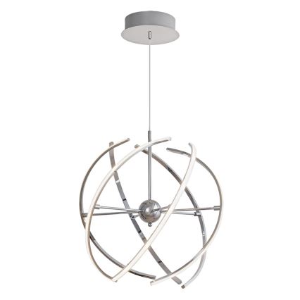 Rabalux 2433 - LED Полилей ALYSON LED/48W/230V сребърна