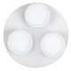 Rabalux - LED Лампа за таван 3xLED/6W/230V бяла