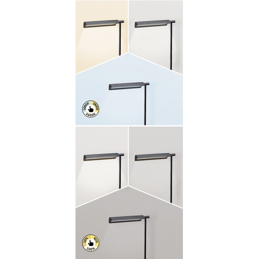 Rabalux - LED Сензорна димируема настолна лампа LED/7W/230V 3000K/4000K/6500K