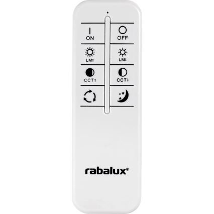 Rabalux - димируема LED плафонна лампа LED/48W/230V 3000K/4000K/6000K + с дистанционно управление 49,5x49,5 cm