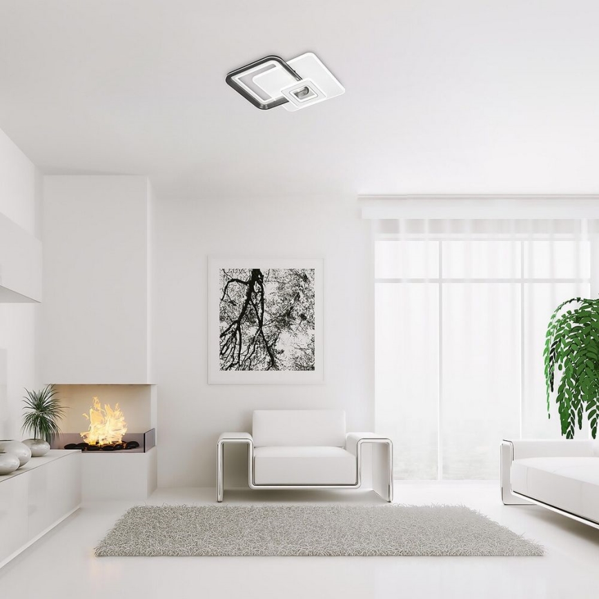 Rabalux - LED Димируем полилей за повърхностен монтаж LED/48W/230V 3000K/4000K/6000K + д.у.