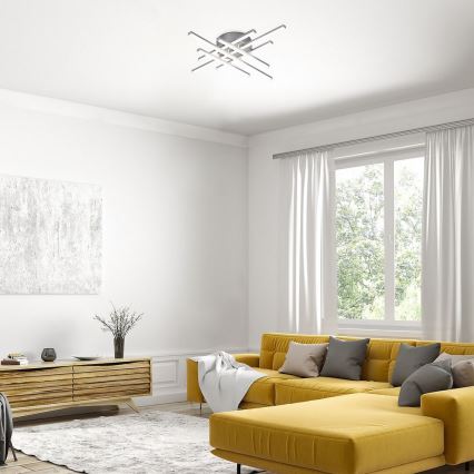 Rabalux - LED Полилей за повърхностен монтаж 6xLED/40W/230V 4000K