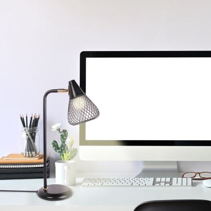 Rabalux - Настолна лампа 1xE14/25W/230V черна