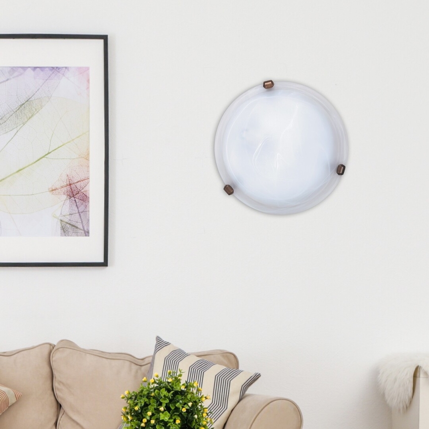 Rabalux - Таванно осветително тяло 1xE27/60W/230V с алабастрово стъкло