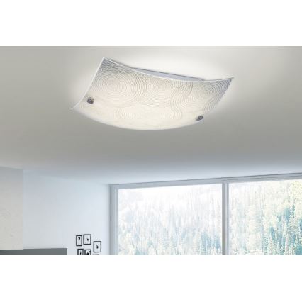 Rabalux - LED Плафониера LED/18W/230V 39,5x39,5 см бял