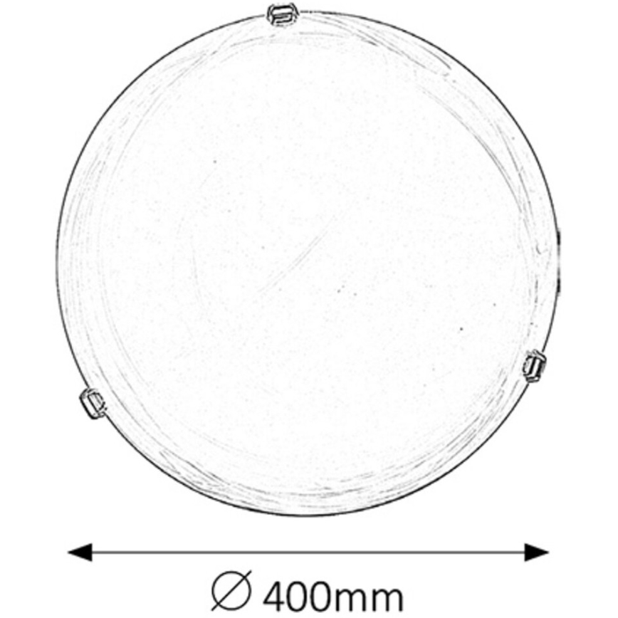 Rabalux - Плафон 2xE27/60W/230V с алабастрово стъкло