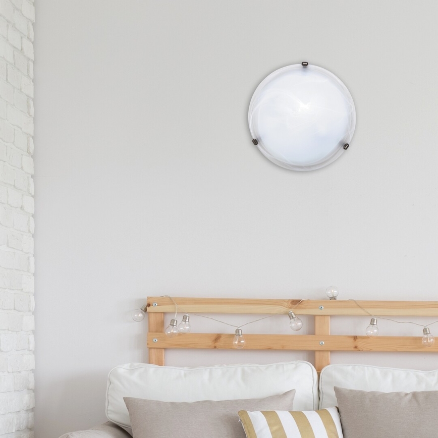 Rabalux - Таванно осветително тяло 2xE27/60W/230V алабастрово стъкло