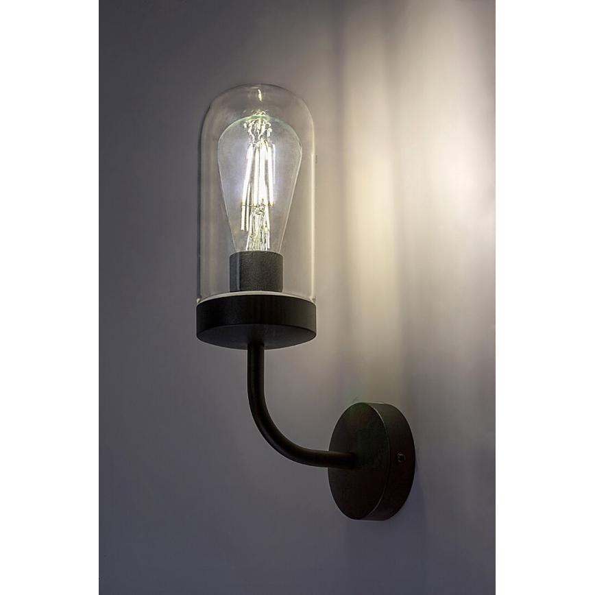 Rabalux - Аплик за баня 1xE27/60W/230V IP44 черен