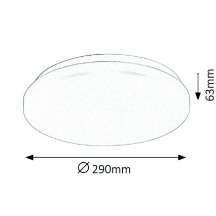 Rabalux - LED Плафониера 1xLED/20W/230V Ø 29 см
