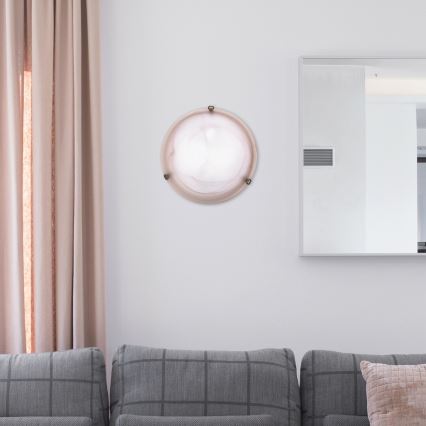 Rabalux - Плафон 2xE27/60W/230V алабастрово стъкло