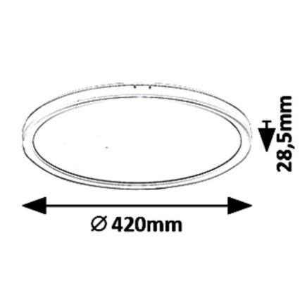 Димируем LED панел PAVEL LED/22W/230V