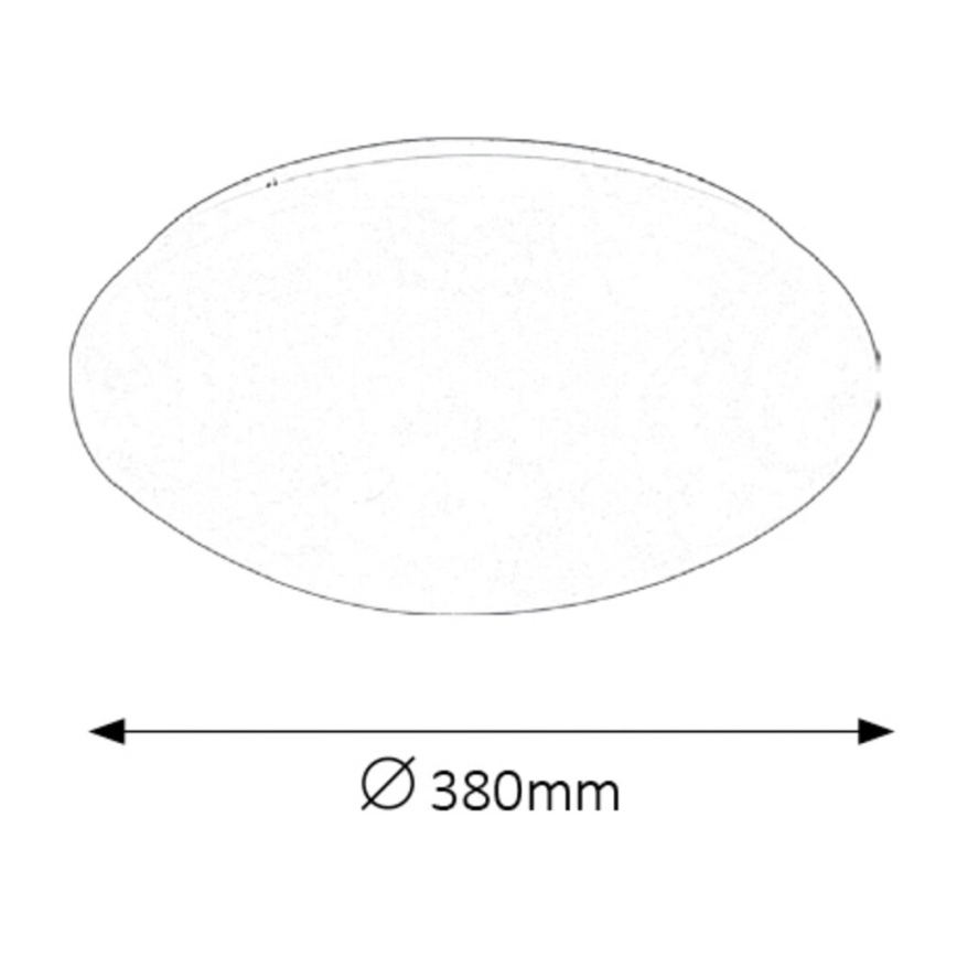 Rabalux - LED За баня Лампа за таван LED/24W/230V IP44
