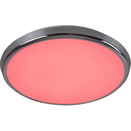 Rabalux - LED RGB Димируем плафон за баня LED/18W/230V Ø 30 cm 3000-6500K IP44 + дистанционно управление
