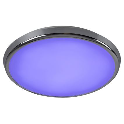 Rabalux - LED RGB Димируем плафон за баня LED/18W/230V Ø 30 cm 3000-6500K IP44 + дистанционно управление