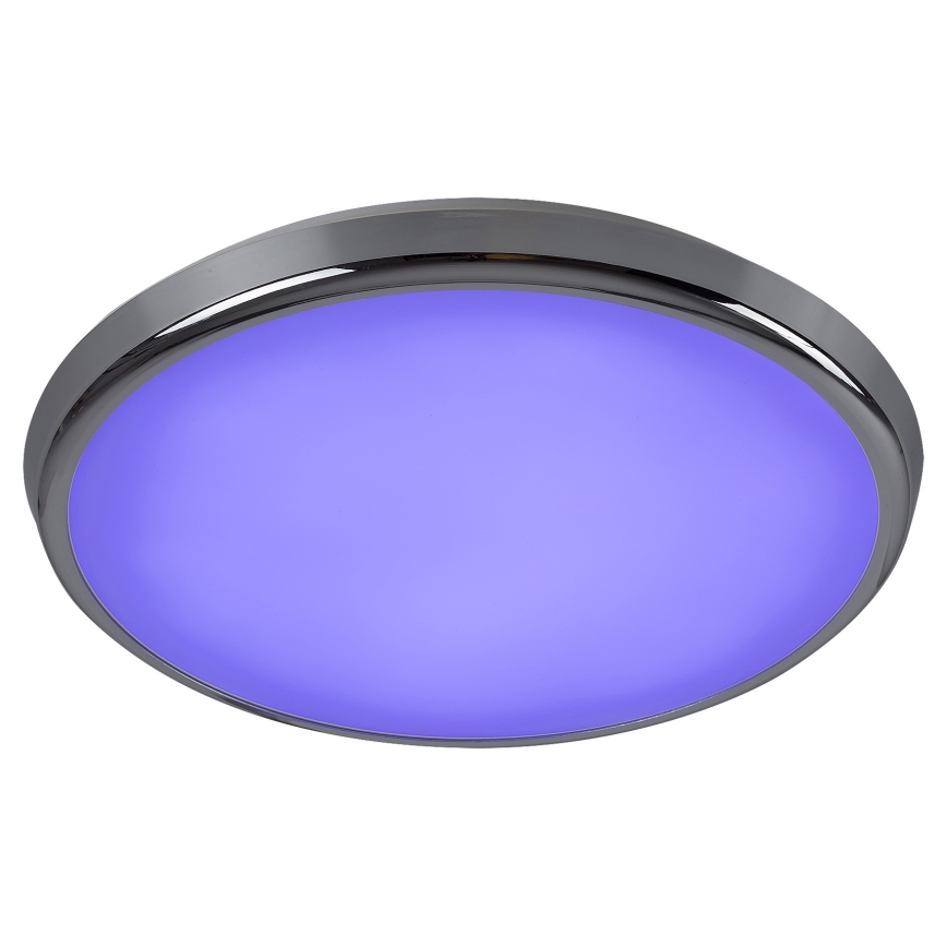 Rabalux - LED RGB Димируем плафон за баня LED/18W/230V Ø 30 cm 3000-6500K IP44 + дистанционно управление