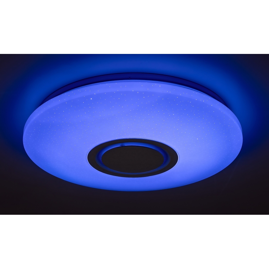 Rabalux - LED RGB Димируем плафон с тонколона LED/24W/230V Wi-Fi Tuya + дистанционно управление